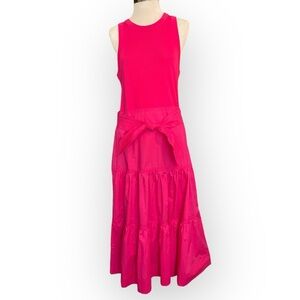 V Veronica Beard Austyn Tiered MIDI-Dress
